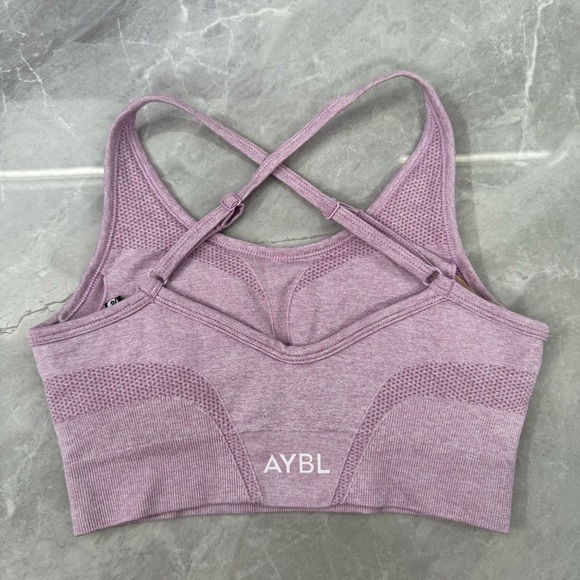 Women’s AYBL Motion Seamless Padded Adjustable Criss Cross Back Sports Bra Small - Picture 15 of 16